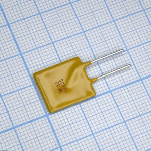 RUEF400, Самовосстанавливающийся предохранитель PTC 4A(hold) 8A(trip) 30V 100A 2.5W 12.7s 0.01Ohm Radial 14 X 3 X 19.3mm Bag