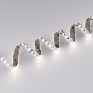 Лента TWIST-A120-10mm 24V Day4000 (10 W/m, IP20, 2835, 5m) 030008(2), Гибкая лента открытая повышенной прочности TWIST. Светодиоды 2835, 120 шт/м ( 600 шт на 5 м), белая плата, ширина 10 мм, скотч 3M. Цвет ДНЕВНОЙ 4000 K , цветопередача CRI >90 , угол 120°. Питание 24V, мощность 10 Вт/м (50 Вт на 5 м). Размеры 5000x10x1.5 м