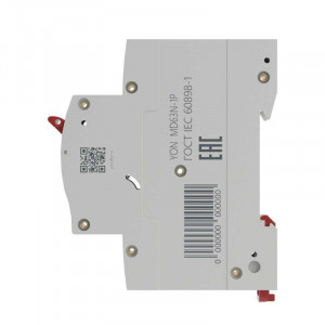 Автоматический выключатель модульный YON MD63N 1P 63A C 6kA MD63N-1PC63