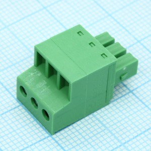 15EDGKC-3.81-03P-14-00A(H), Разъемный клеммный блок. Серия 15EDGKC-3.81 3 контакта