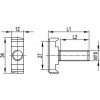 Винт для крепления профиля DB/LAS М10х30 CM041030