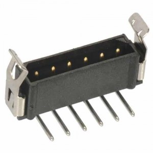 M80-8760722, Проводные клеммы и зажимы 7 POS SIL MALE R/A LATCHED TIN/LD