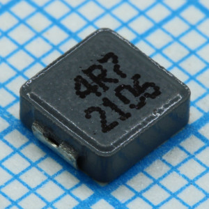 SRP5020TA-4R7M, Индуктивность SMD силовая экранированная проволочная 4.7мкГн ±20% 100кГц 20Q-Фактор порошковое железо 2.8A 116мОм по постоянному току 2220 автомобильного применения