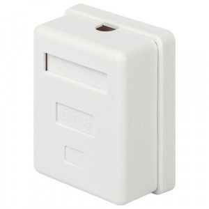 Розетка компьютерная 1-м RJ45 кат.5E экранир. Б0056903