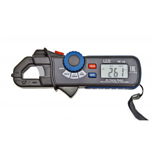 FC-31 токоизмерительные клещи, Токоизмерительные клещи, переменный ток 200А, NCV