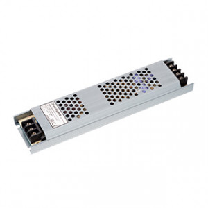 Блок питания ARS-120-24-LS (24V, 5A, 120W) 026170(2), Источник напряжения с гальванической развязкой для светодиодных изделий. Входное напряжение 200-240 VAC. Выходные параметры: 24 В, 5 А, 120 Вт. Встроенный PFC >0.5. Негерметичный алюминиевый сетчатый корпус IP 20. Габаритные размеры длина 225 мм, ширина 5