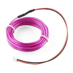 COM-10196, Принадлежности SparkFun EL Wire - Purple 3m