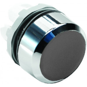 Кнопка MP2-20B черная (только корпус) без подсветки с фиксацией (кр.10шт) [1SFA611101R2006]