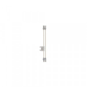 Кабельная сборка ST16/2BS K1SIBS25 06 WS, Кабельная сборка, оконеченная разъемами ST16/2, с держателем предохраниетля, 2 полюса, длина кабеля: 0,6 метра, сечение жил кабеля: 2х2,5 мм.кв., номинальное напряжение: 250V, номинальный ток: 16А, цвет разъема: белый, цвет кабеля: белый, серия gesis ST16