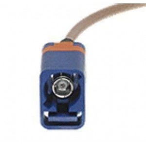 73403-6260, РЧ соединители / Коаксиальные соединители FAKRA II PLUG STR KEY A BLACK