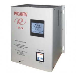 Стабилизатор напряжения АСН-10000 Н/1-Ц Lux 1ф 10кВт IP20 63/6/18