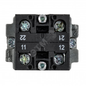 Джойстик LA167-PA12 2 полож. 2з с фиксацией черный BBJ20-PA12-5-21-2-K02
