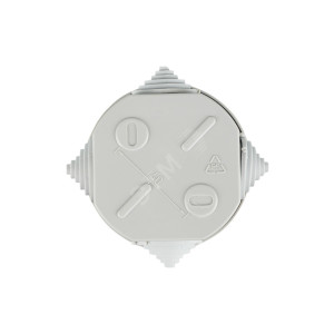 Коробка распаячная ОП 75х40 IP44 KM41237 (4 каб.ввод.) UKO11-075-040-000-K41-44