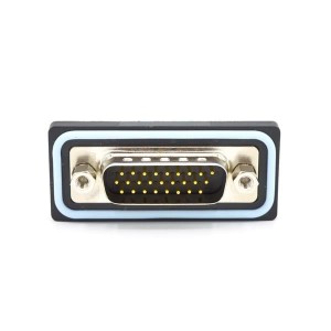 HDF-S26-103L011, Соединители с высокой плотностью контактов D-Sub 26 pin solder cup M flash 4-40 int thrd
