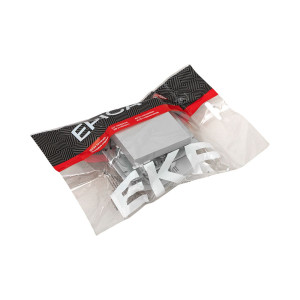 Механизм выключателя, одноклавишный, перекр-стный, алюминий Эпика EKF UP1-SWA-12