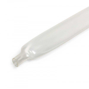 Трубка термоусадочная ТУТ (HF)-10/5 прозр, Термоусадочная трубка в метровой нарезке с коэффициентом усадки 2:1