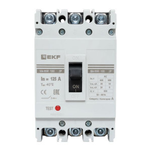Выключатель автоматический ВА-99М 100/125А 3P 35кА EKF PROxima(кр.1шт)
