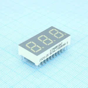 BC04-11SURKWA, 3-х разрядный индикатор/10,20мм/красный/630нм/14-24мкд