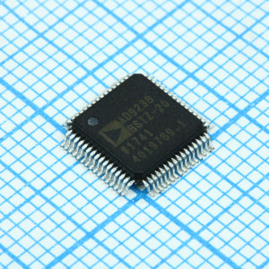 AD9238BSTZ-65, IC ADC 12BIT DUAL 65MSPS 64-LQFP