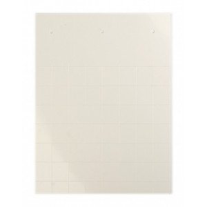 Табличка полужесткая. Клейкое основание. ПВХ-0,5. Белая TAS2715AW