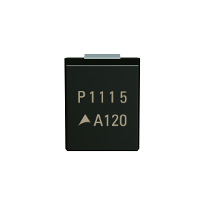 B59115P1120A062, PTC-термистор (позистоp) 55Ом ±25% двухвыводной 3225 для поверхностного монтажа автомобильного применения лента на катушке