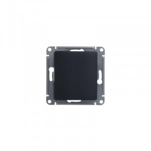 Переключатель проходной 1-кл. СП Glossa 10А IP20 (сх. 6а) 10AX механизм антрацит SE GSL000761