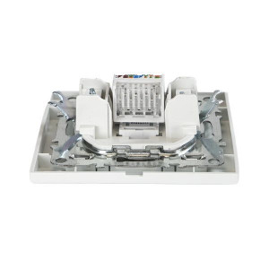 Розетка компьютерная 1-м СП Минск RJ45 бел. Basic ERK01-035-10