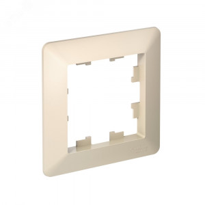 ATLASDESIGN AIR 1-постовая РАМКА, БЕЖЕВЫЙ/дымчатый белый ATN220201