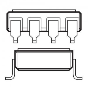 5962-9314002HPA, Выходные оптоволоконные соединители на МОП-транзисторах 90V/1.0 ohm MOSFET Hermetically sealed