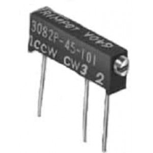 3082P-45-501, Подстроечные резисторы - сквозное отверстие 500ohm 1/2