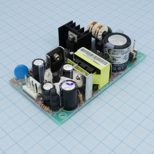 PD-25B, AC-DC, 25Вт, вход 85…264V AC, 47…63Гц /120…370В DC, выход1: +5В/0.2…2A, выход2: +24В/0.1…1A, изоляция 3000В AC, открытая плата 107х61х30мм, -10…+60°С