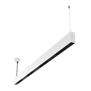 Светодиодный светильник"ВАРТОН" Stellar-Line Comfort Up n Down подвесной 1200х35х75 мм 56 ВТ 4000К RAL9010 белый матовый с линзами 50 градусов двойная засветка V1-R0-W0493-05L21-2005640