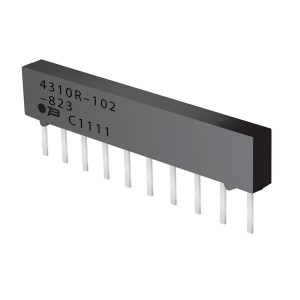 4306R-101-103, Резисторные сборки и массивы 6 PIN BUSS. 10K OHM