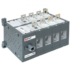 Рубильник 400A 4P реверсивный без рукоятки управления TwinBlock tb-s-400-4p-rev