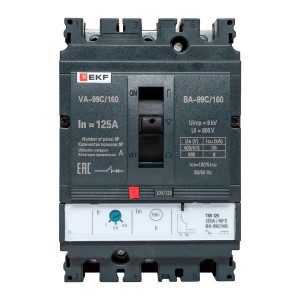 Выключатель автоматический 3п 160/100А 36кА ВА-99C Compact NS PROxima mccb99C-160-100