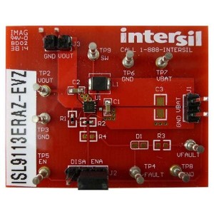 ISL9113ER7Z-EVZ, Средства разработки интегральных схем (ИС) управления питанием ISL9113ER7Z- EVALUATION BOARD - 8 Ld DFN - 5V - RoHS COMPLIA