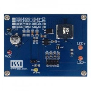 IS31LT3952-GRLS4-EB, Средства разработки схем светодиодного освещения  Eval Board for IS31LT3952