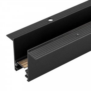 Трек встраиваемый MAG-TRACK-2538-F-1000 (BK) 034225, Встраиваемый магнитный трек с фланцем, длина 1000 мм. DC24V. Материал алюминий, цвет черный. Две заглушки в комплекте. Размер ДxШxВ: 1000x23.7x38 мм. Размер (с учетом заглушек и фланцев) ДxШxВ: 1003x47x38.2 мм. DC24V.