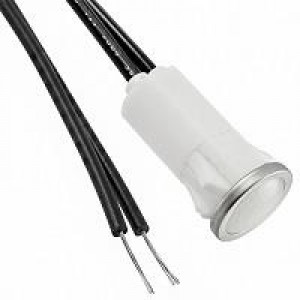 1030D4, Световые панельные индикаторы WHITE DIFFUSED 1/2" MOUNTING HOLE