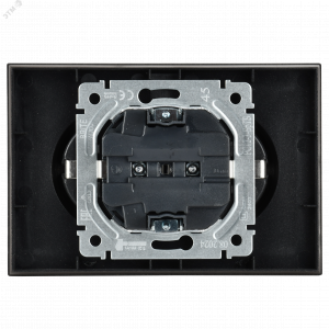 Розетка 2-м СП BRITE РС12-3-БрТБ 16А в сборе с заземл. без защ. шторок бронза BR-R21-16-K45-F