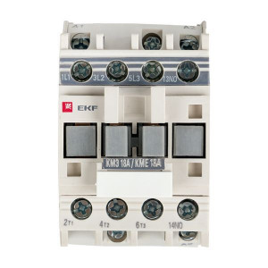 Контактор КМЭ малогабаритный 18А 110В 1NO PROxima ctr-s-18-110