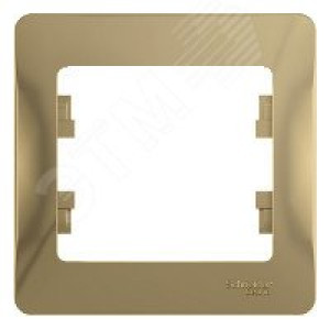 Рамка 1-м Glossa титан SE GSL000401