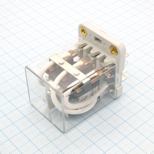 JQX-38F/3Z-220VAC, реле, 3 переключающих группы контактов 250В 40А, катушка 220В переменного напряжения