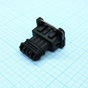 282192-1, Корпус разъема 4 контакта шаг 5 мм монтаж на кабель автомобильного применения