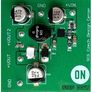 MC33063DFBCKGEVB, Средства разработки интегральных схем (ИС) управления питанием MC33063 DFN SD DB