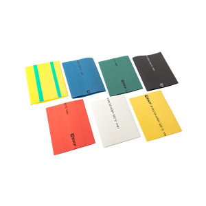 Набор трубок термоусадочных ТУТ нг тонкостен. 50/25 (7 цветов по 3шт 100мм) tut-n-50