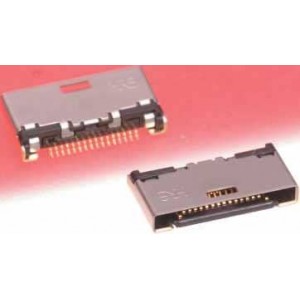 LX60-20S, Соединители для ввода/вывода RCP 20 POS 0.5mm Sol RA SMD 20Termina