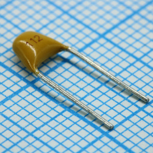 TS170R1H112JSBNB0R, Конденсатор керамический многослойный 1100пФ 50В NPO ±5% радиальный 5.08мм 125°C россыпь