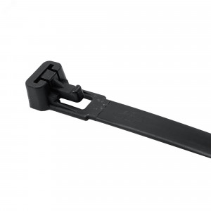 Хомут кабельный 7.6х200 полиамид многоразовый черн. (уп.100шт) 25350SR