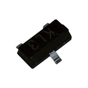 BAT54C, Диод Шоттки сборка; общий катод; Uобр 30 В; 200 мA; 1 В; 10пФ; -55…125 °С; SOT-23; Uпрям.: 1 В;Обратный ток: 2 мкА;Время восстановления: 5 нс; -55...125 °C